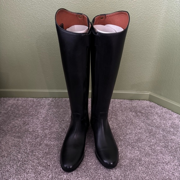 ARIAT Black Leather Boots Sz 8 WIDE Medalist Performance Dress Equestrian Riding - Picture 5 of 16